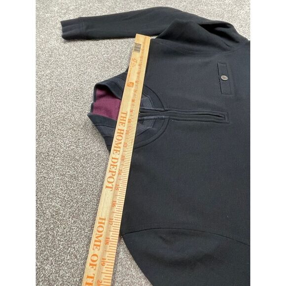 Ted baker quarter zip pullover sweater Mens sz 5 black long sleeve sweater - Picture 8 of 12